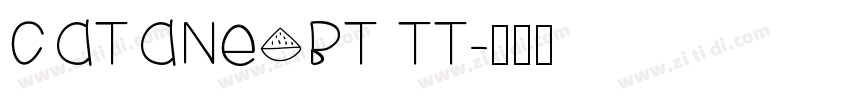 cataneoBT TT字体转换